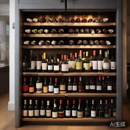 酒柜大小宜适中