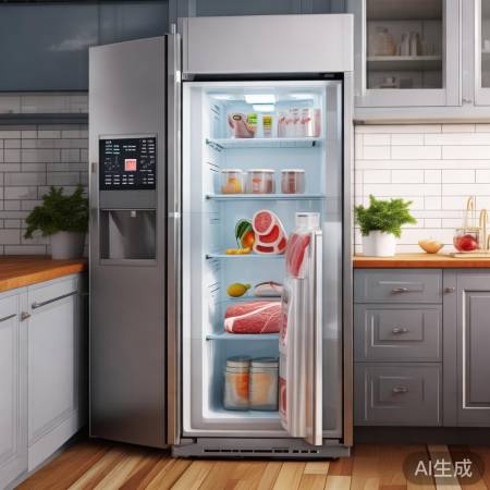 冰箱守护食物保鲜