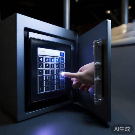尝试开保险柜