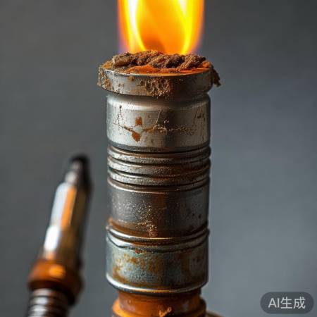 喷嘴堵塞,火焰矮
