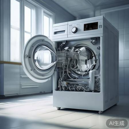 洗衣机电机驱动，水流清洗