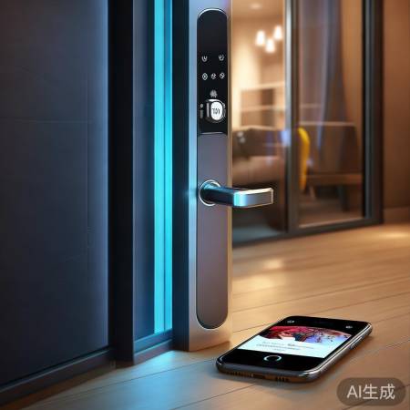 智能家居锁，安全便捷报警