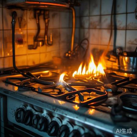 燃气泄漏,警惕安全!