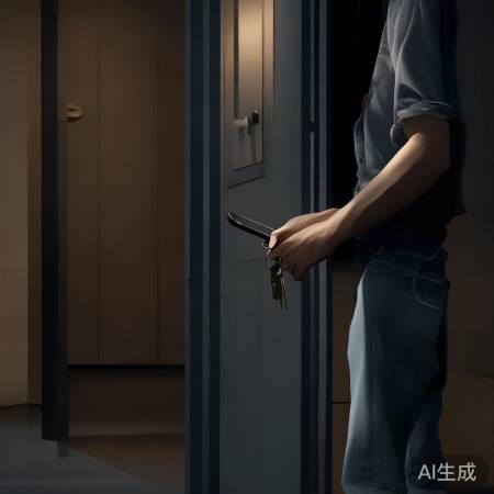 冷静应对,备用钥匙或求助维修