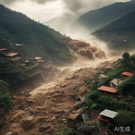 泥石流吞噬尼泊尔，人心惶惶