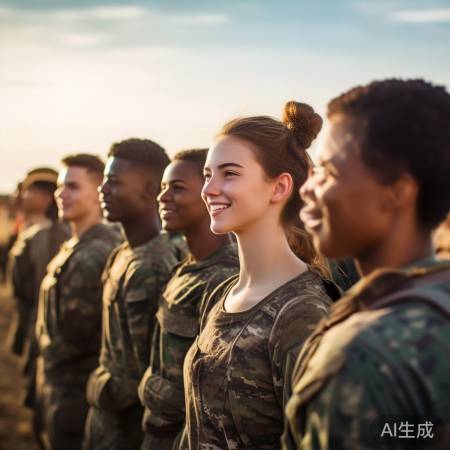 军训心态积极，挑战无惧