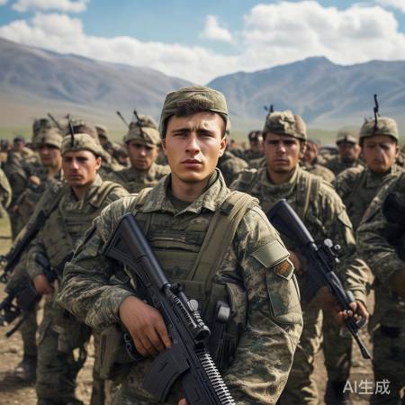 车臣兵力构成图