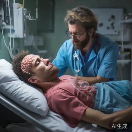 脑出血，侧头防窒息