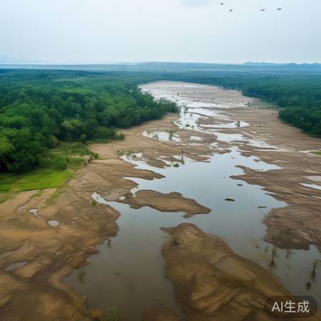 鄱阳湖水位骤降,多因素共同作用