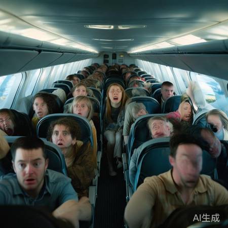 飞机紧急返航,乘客惊慌失措