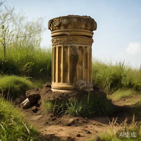 千年石柱保存完好