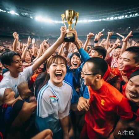 中国体育人辛勤骄傲