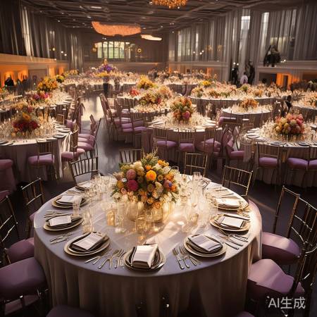 婚礼规模盛大，团队努力非凡